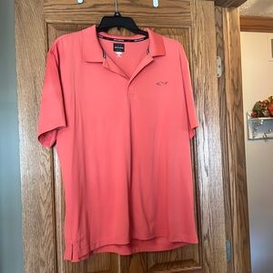 Peach Greg Norman Golf shirt in good condition